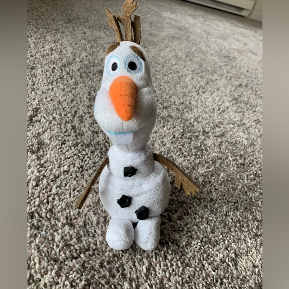 Sparkle Olaf plush